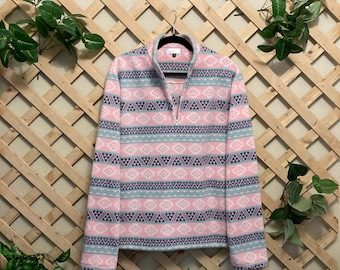 Southwest Fleece Pullover Unisex Medium