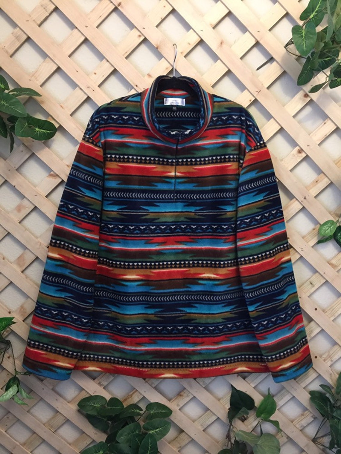 Aztec Fleece Pullover Unisex 2XL BM | Etsy