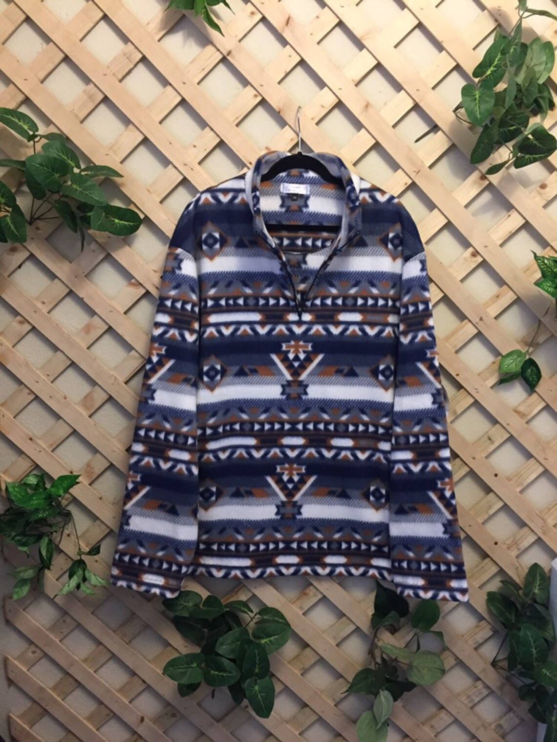 Aztec Fleece Pullover 3XL MB Etsy