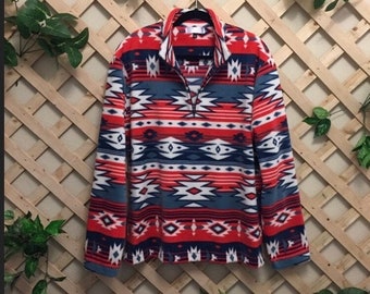 Southwest Fleece Pullover Unisex XL CB