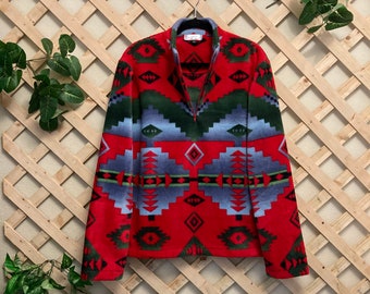 Southwest Fleece Pullover Unisex Medium. Any size S-XL made at no extra charge.
