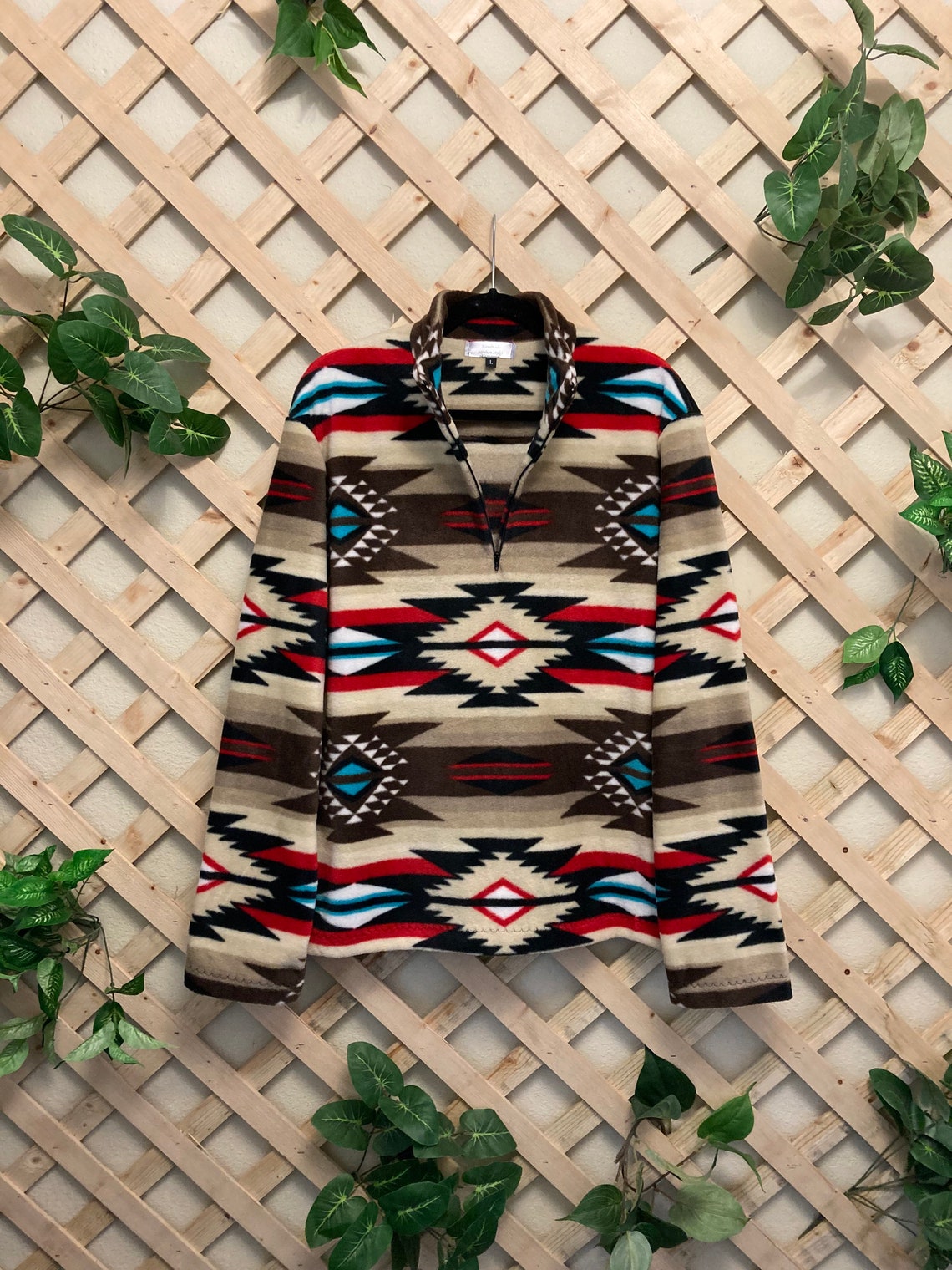 White aztec pullover Clearance