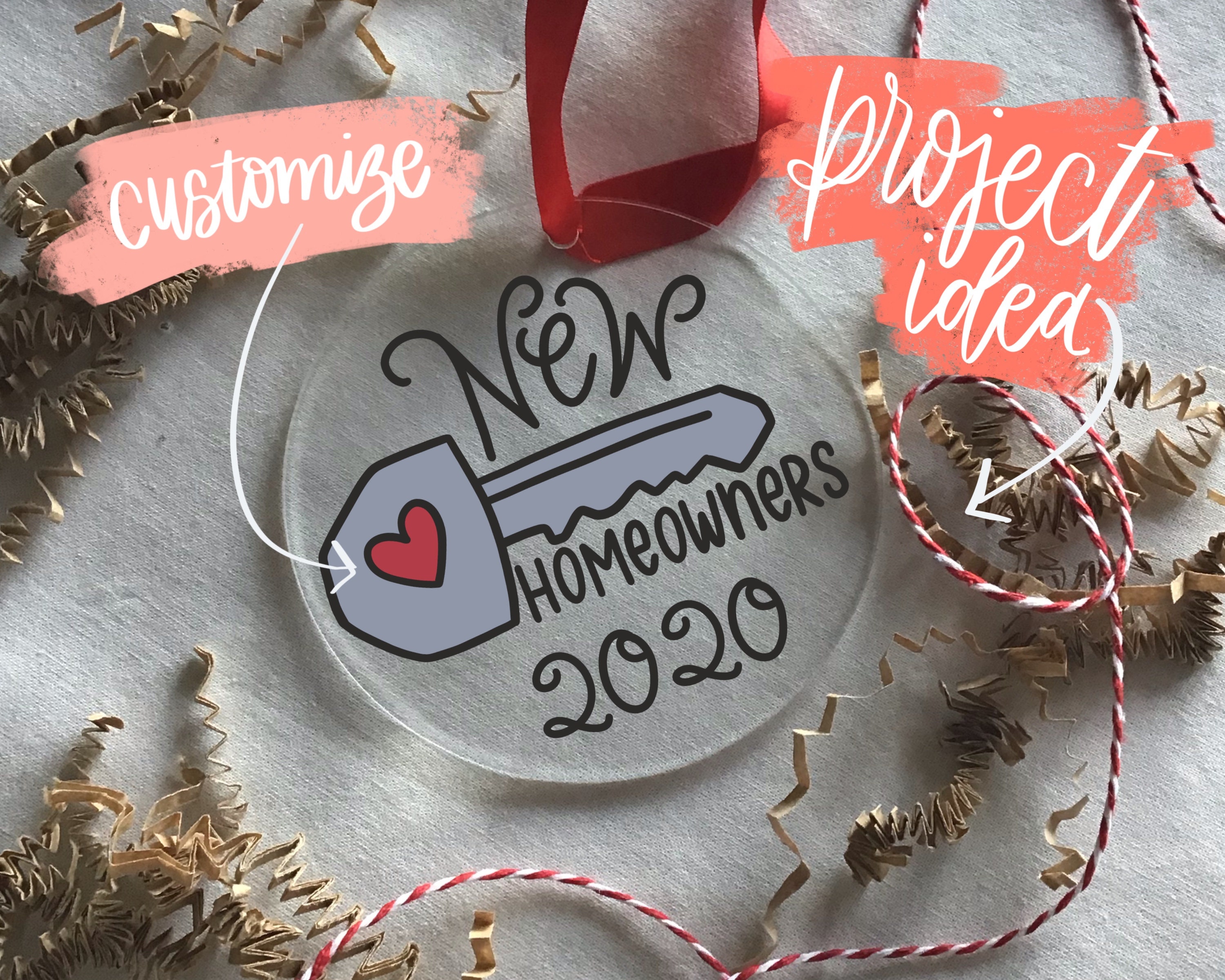 Download NEW HOME SVG 2021 Ornament Rounds First Christmas Png 1st ...