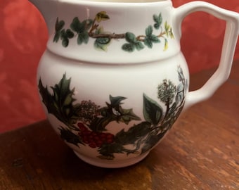 Portmeirion Holly and Ivy Creamer, Christmas Table Decor