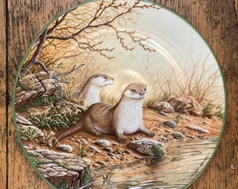 Royal Doulton Otter Plate