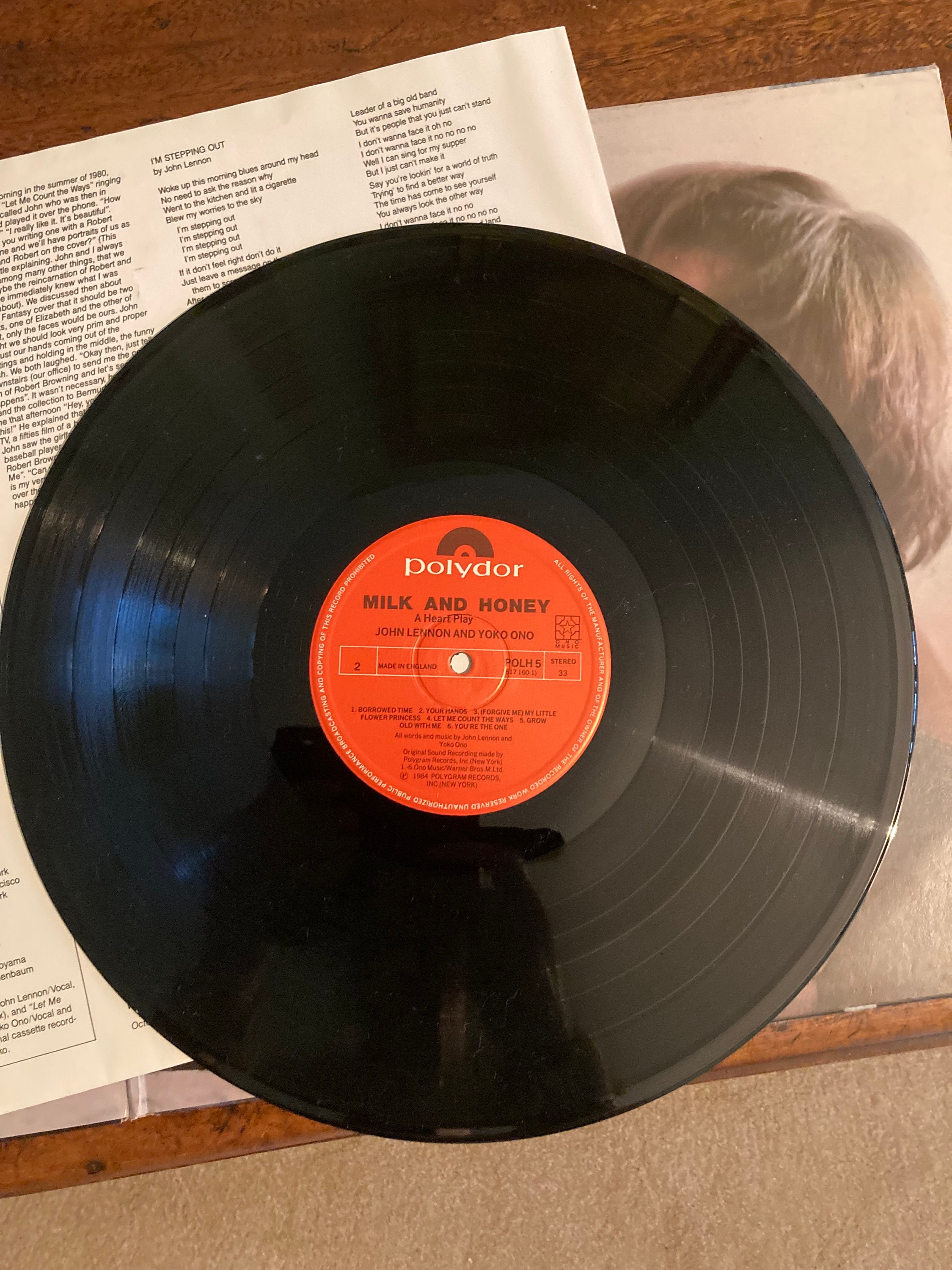 John Lennon & Yoko Ono, Milk and Honey Album ,vinyl - Etsy
