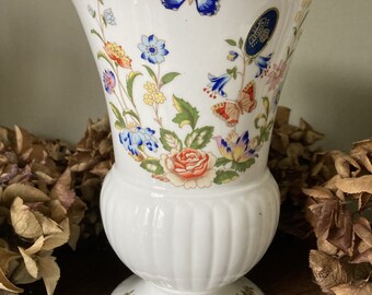 Large Aynsley Cottage Garden exhibition Vase #402956