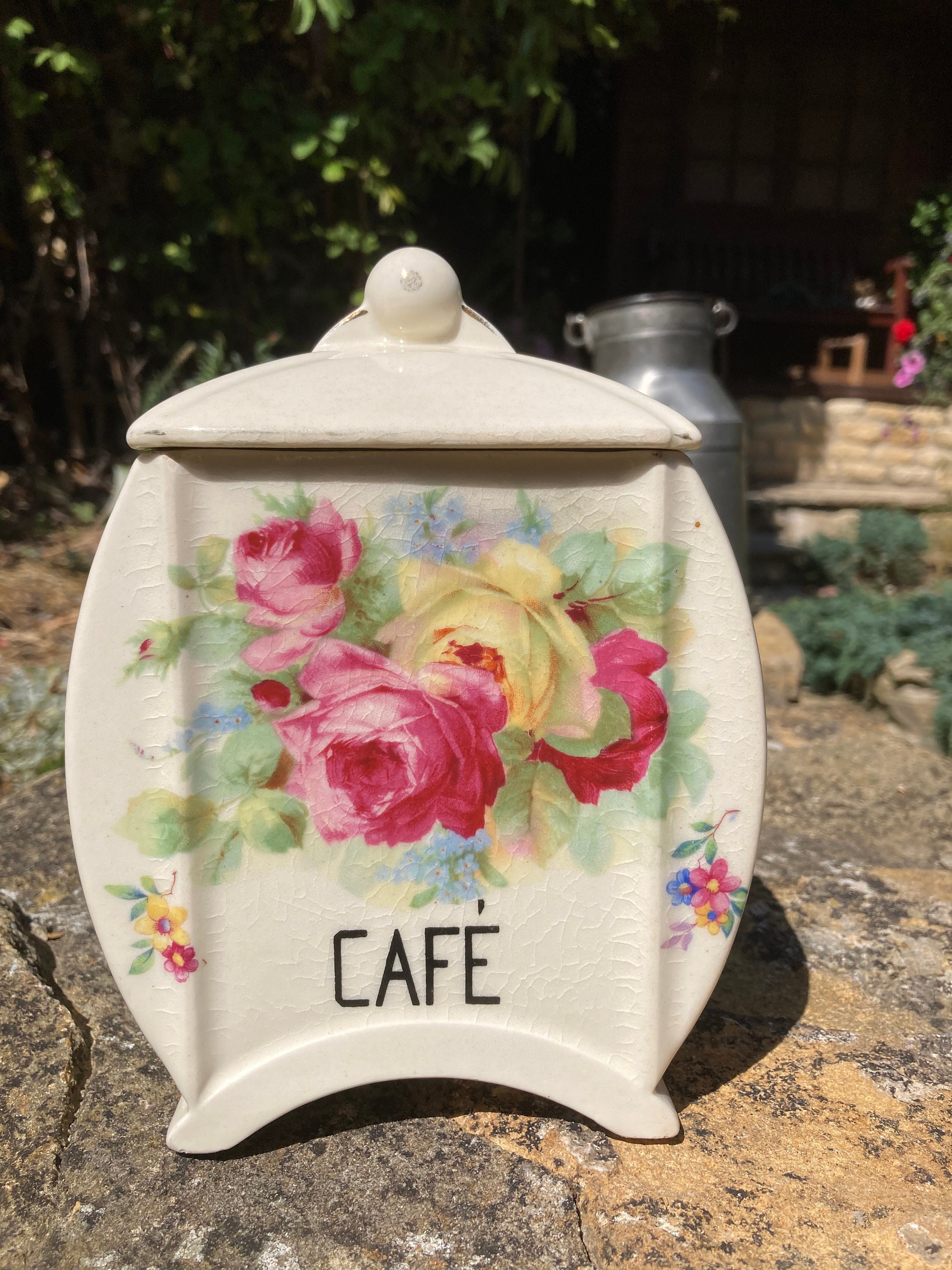 French Vintage Mariage Frères Tea/Coffee Container - Shop At