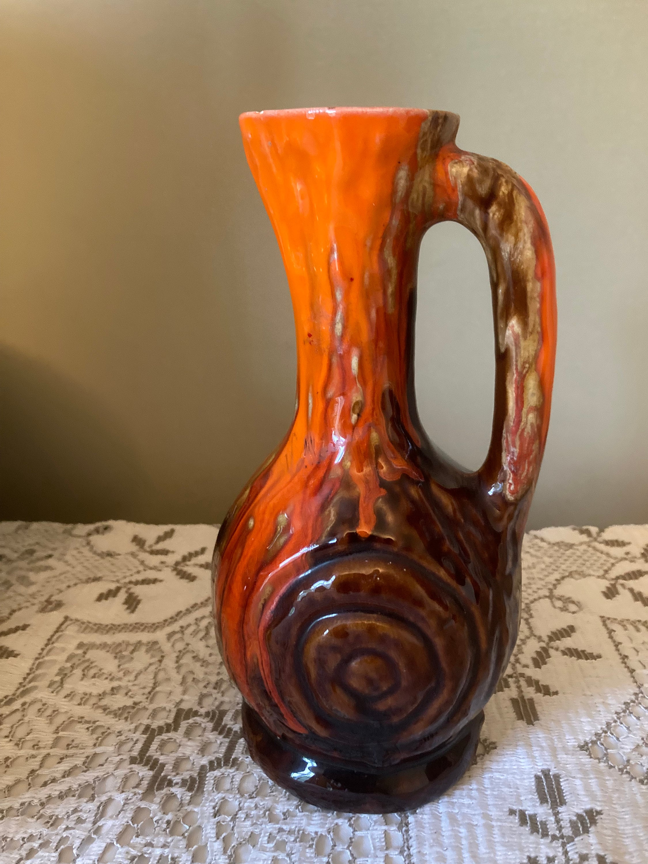 フランス　VALLAURIS ヴァロリス　花瓶　アンティーク フランス VALLAURIS ヴァロリス 花瓶 アンティーク - メルカリ