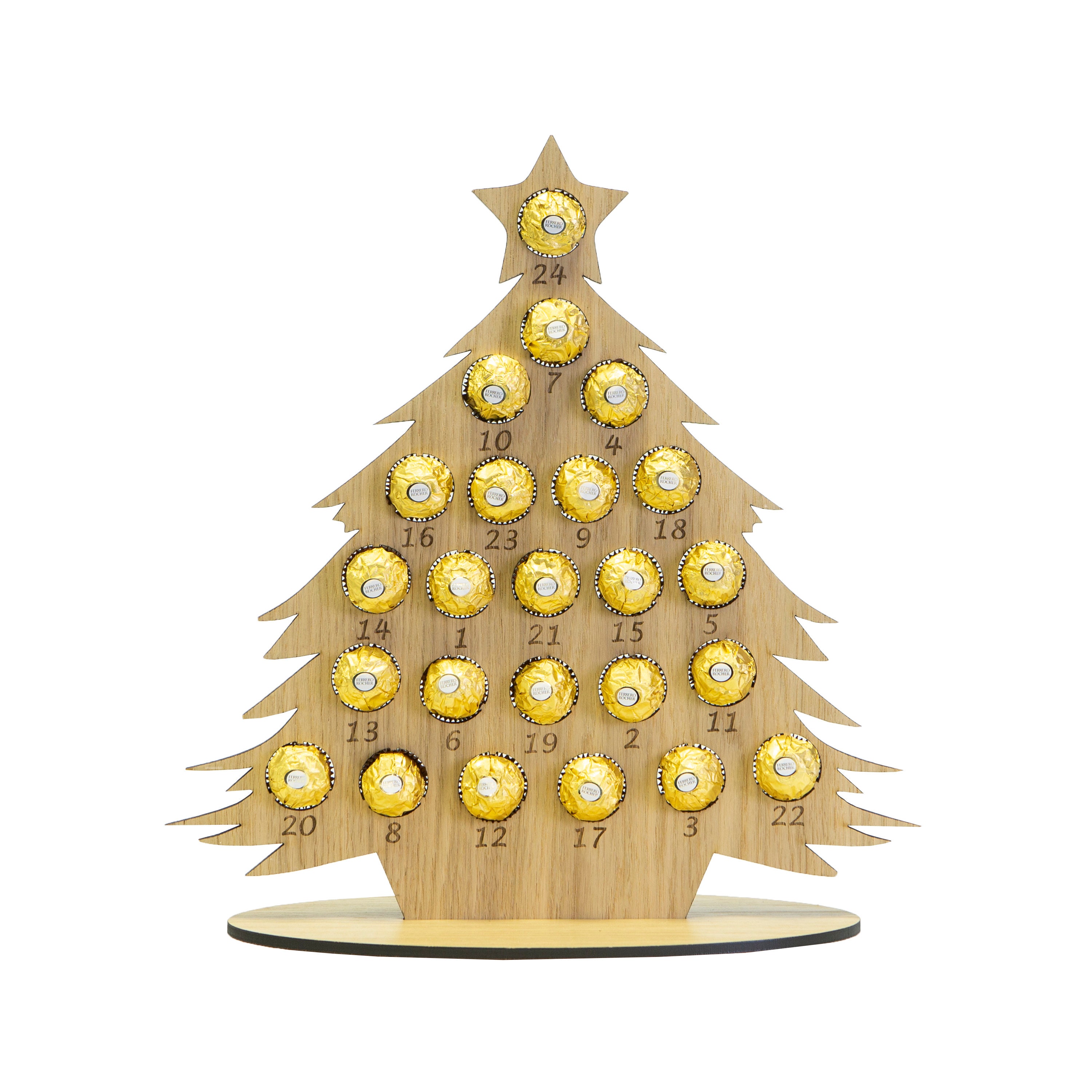 Christmas Tree Advent Calendar Wooden Chocolate Countdown Etsy UK Christmas Tree Advent Calendar Wooden Chocolate Countdown Etsy UK