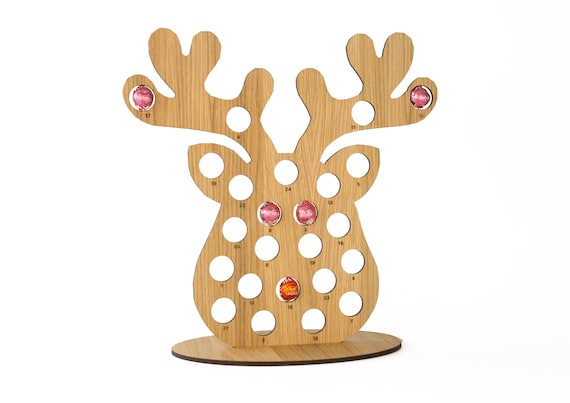 REINDEER *PERSONALISED* Advent Calendar-Chocolate Orange Ferrero Rocher Lindt
