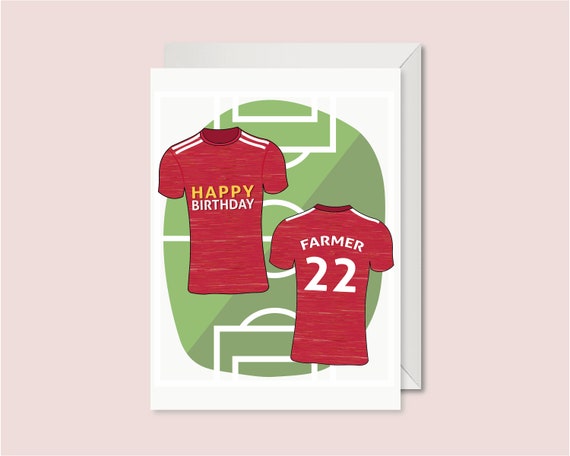 man utd shirt personalised