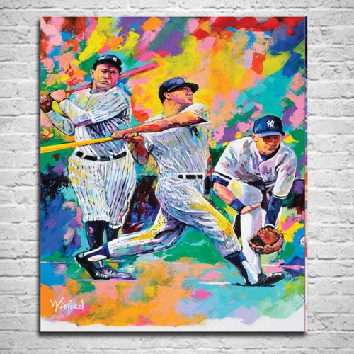 Sale Ruth, Mantle, Jeter, N Y Yankees 18