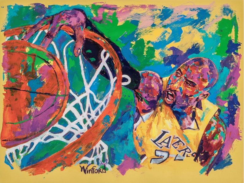 KOBE BRYANT 24 X 18 Inch Framed Premium Canvas Art Print Etsy