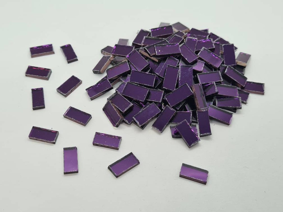 100 Pieces, Silver Glass Mirror off Cuts, 2 Mm Thickness, Art&craft 