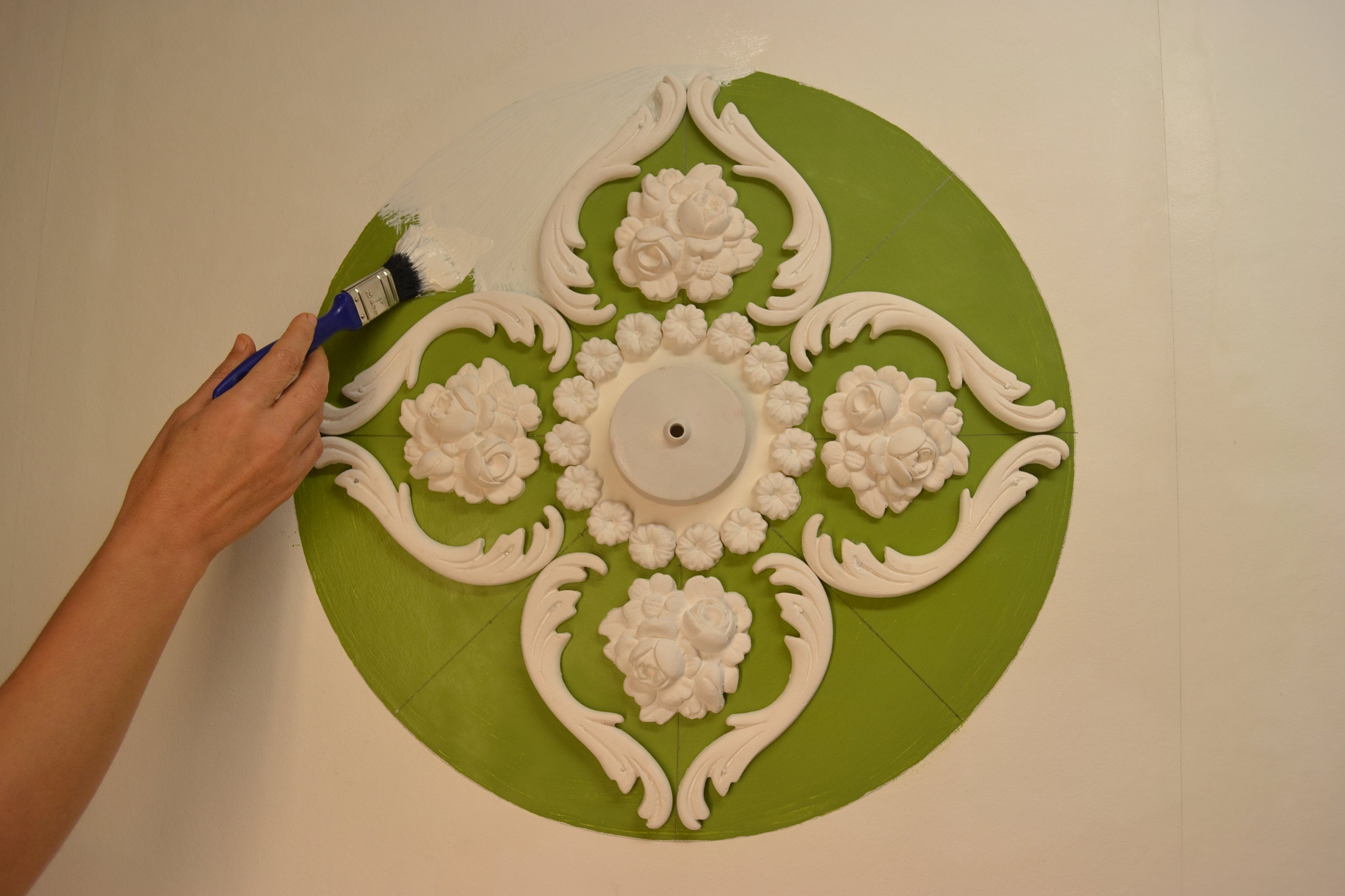 Plaster Ceiling Rose Home Decor Victorian Style Etsy UK