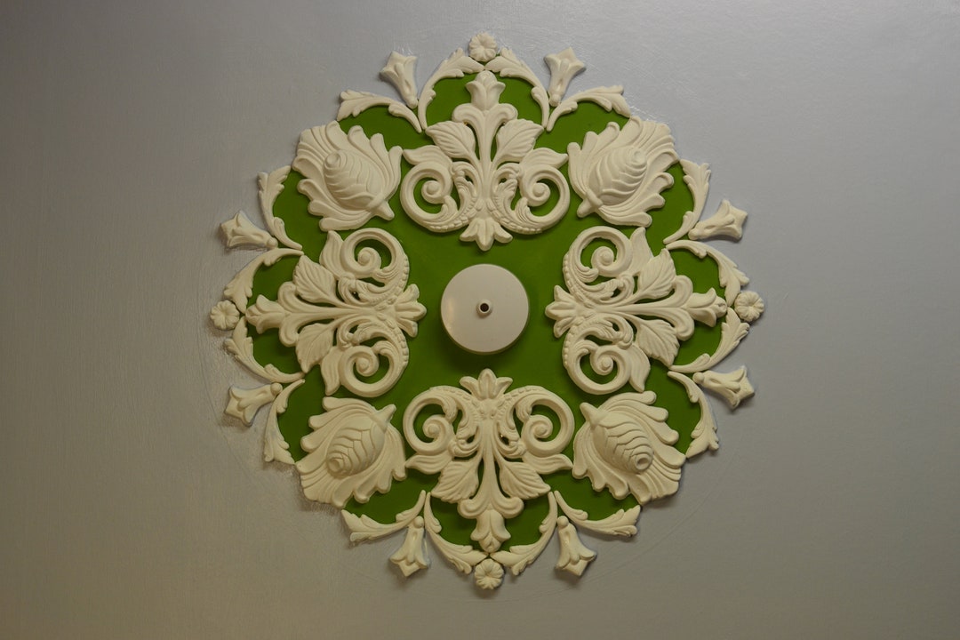 Plaster Roses Decor Plaster Ceiling Rose, Home Decor, Victorian Style - Etsy UK