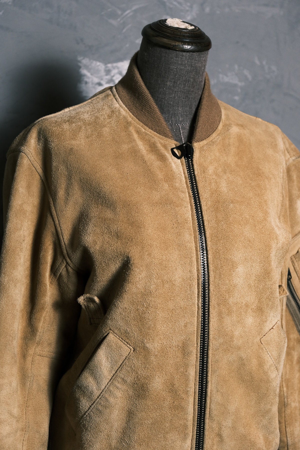 Beauty & Youth United Arrows Suede Bomber Jacket - Etsy