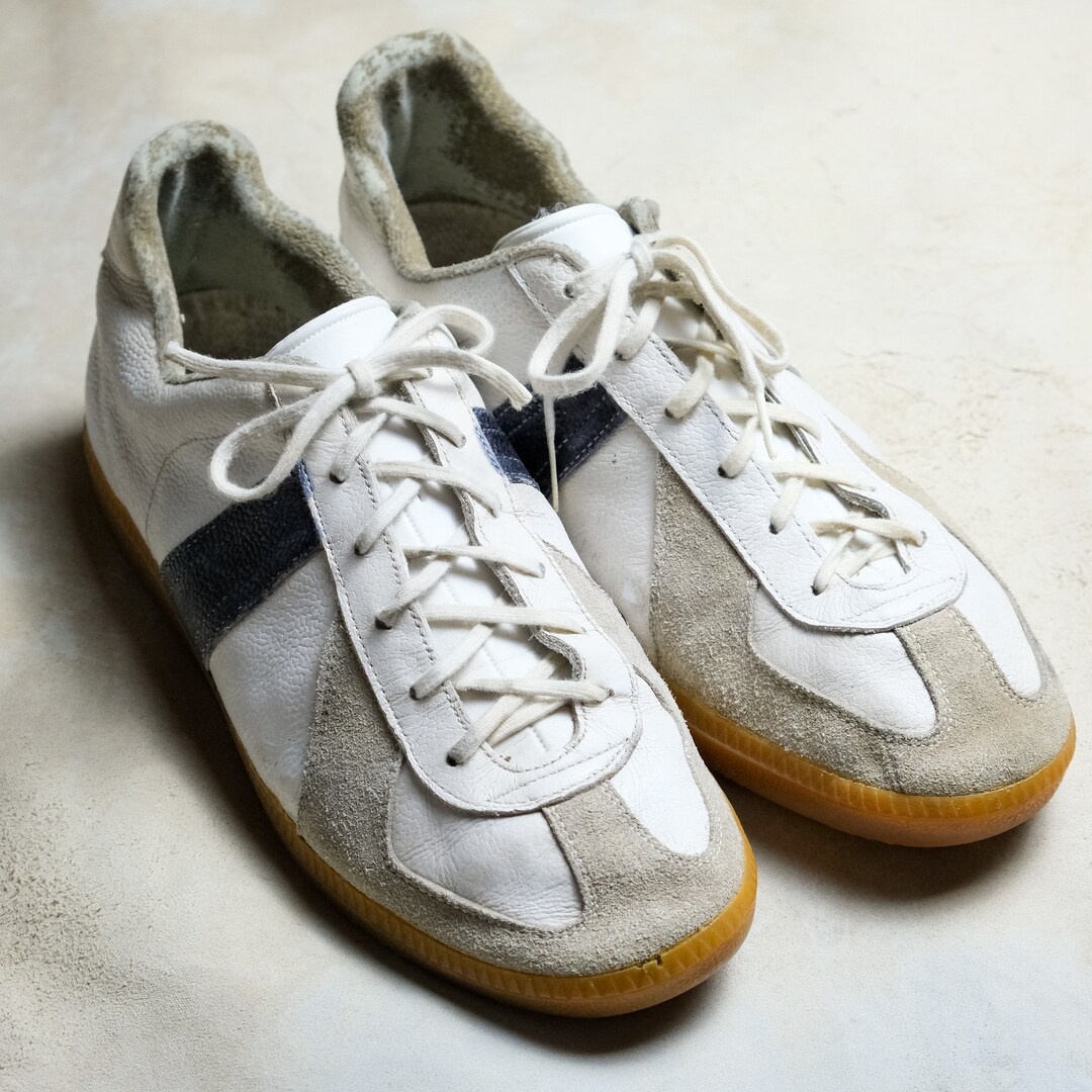 80s Vintage German Army Trainers GTA Leather Sneakers - Etsy