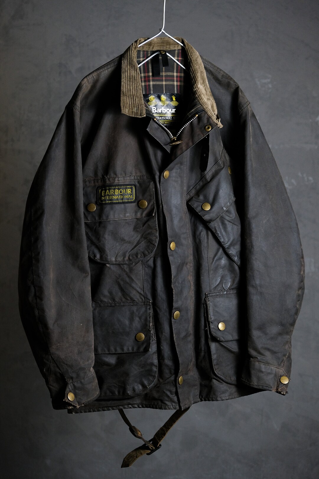 Barbour vintage international jacket clearance