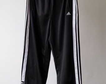 Pantalon boutons pression Adidas rare vintage pantalon Adidas