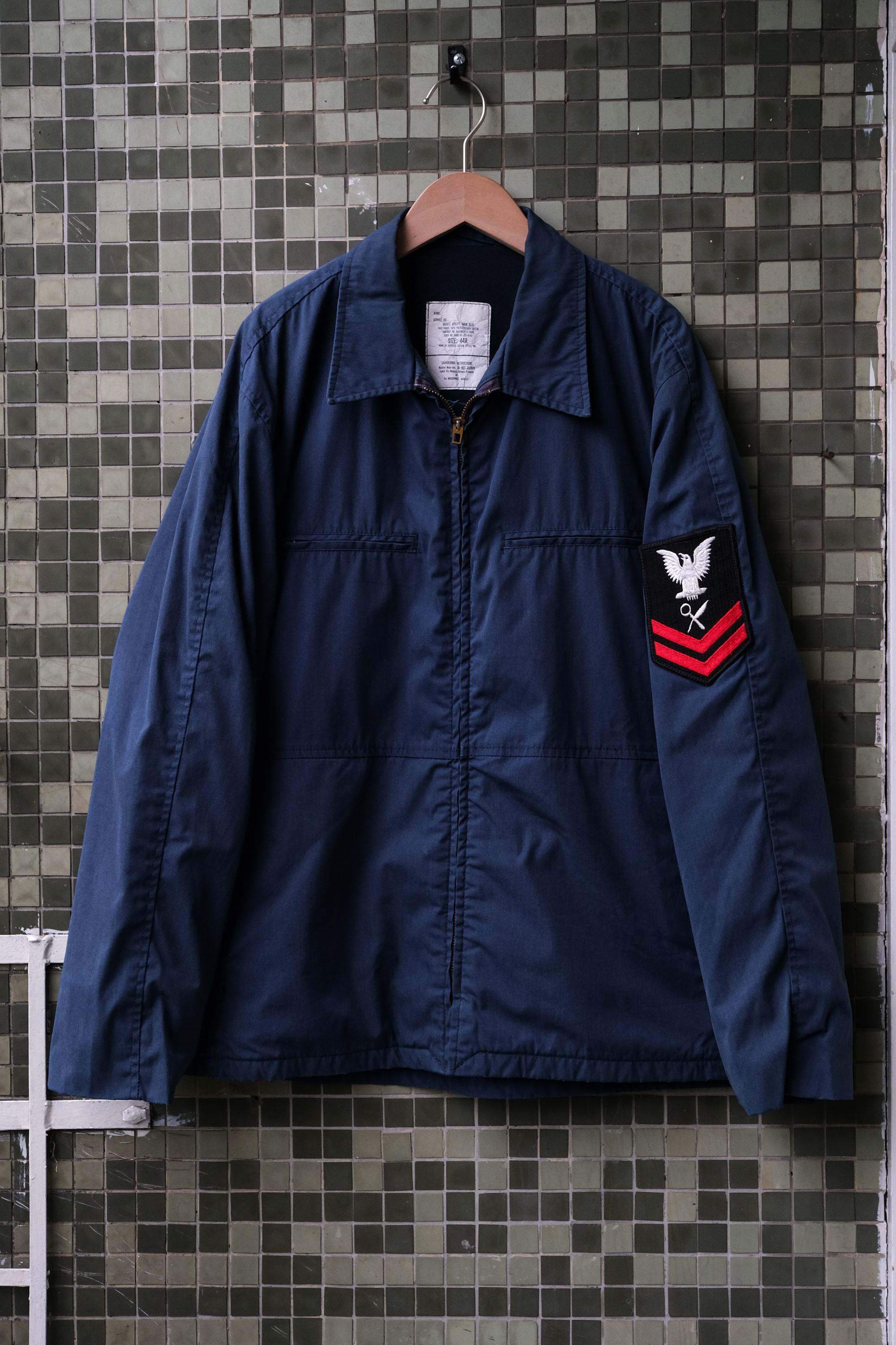 Navy Utility Jacket - Etsy