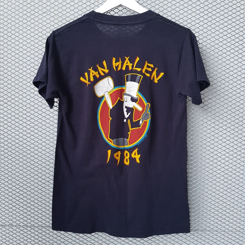 Vintage band Tee VAN HALEN in the 80s