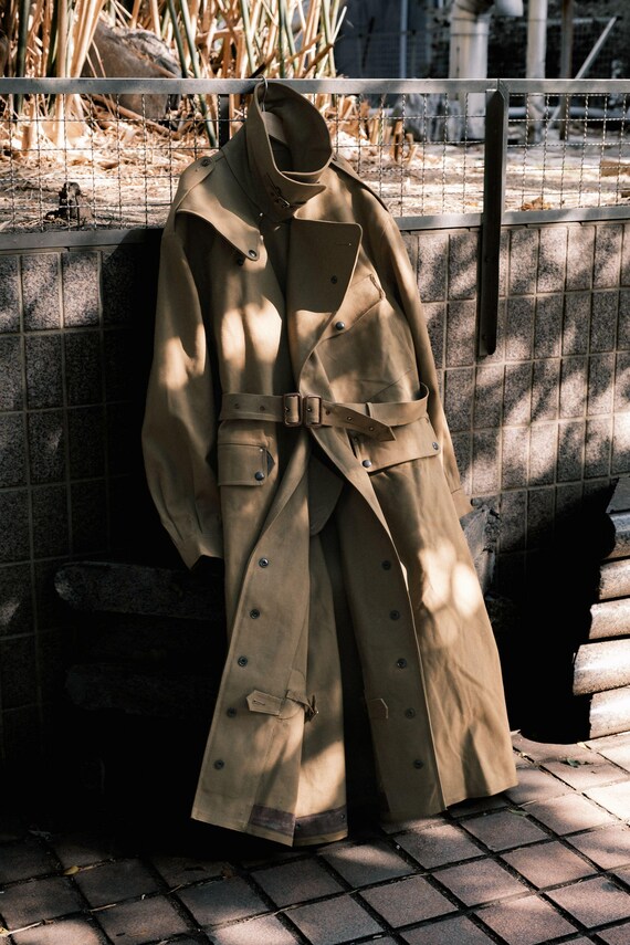 1940's British Army Motorcycle Coat(despatch Rider) - Etsy