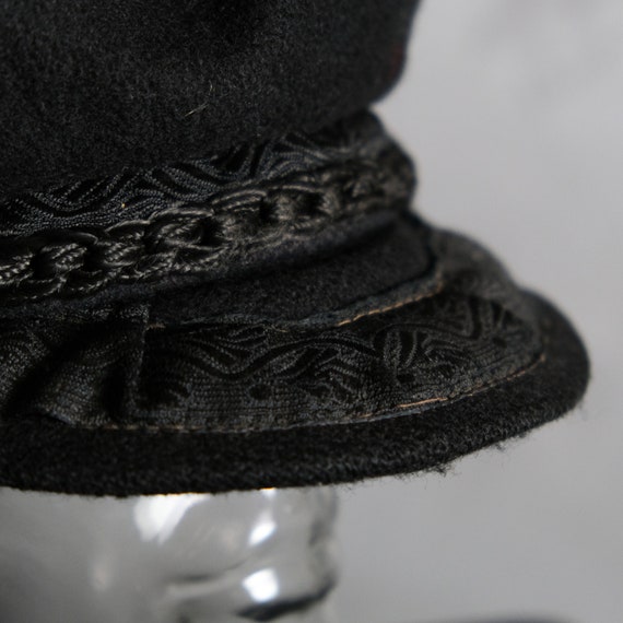 Vintage  Royal Navy Wool  Sailor’s Hat - image 3