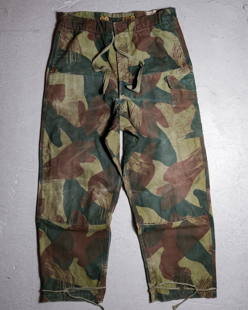 Belgium Army 1950s Paratrooper Brushstroke Camo Pants - Etsy Canada