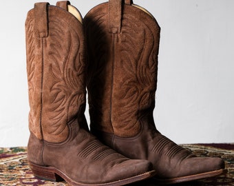 Vintage “Buffalo” Cowboy Western Boots  Made in Spain