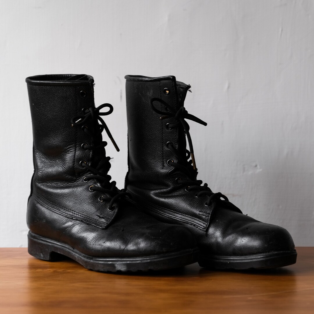 stylish military boots