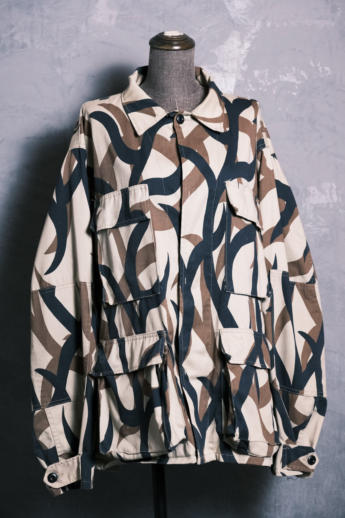 ASAT TRIBALCAMO RIPSTOP FATIEGUE JACKET