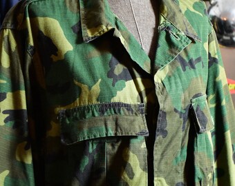 1960s USMC Vietnam War ERDL Camo Jungle 