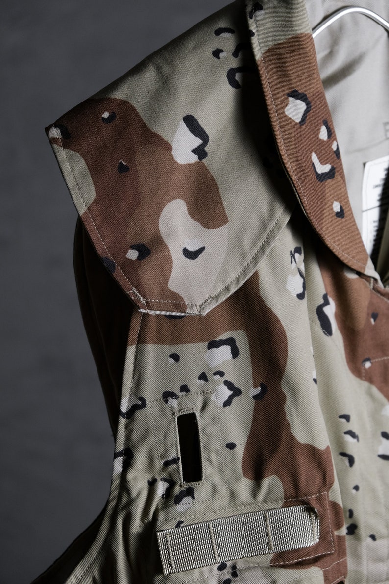 US Army PASGT Body Armor Best Cover Desert Camo Etsy