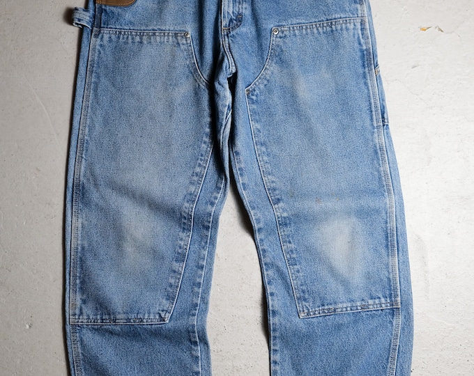 Wrangler Riggs Workwear Double Knee Denim Carpenter Jeans - Etsy