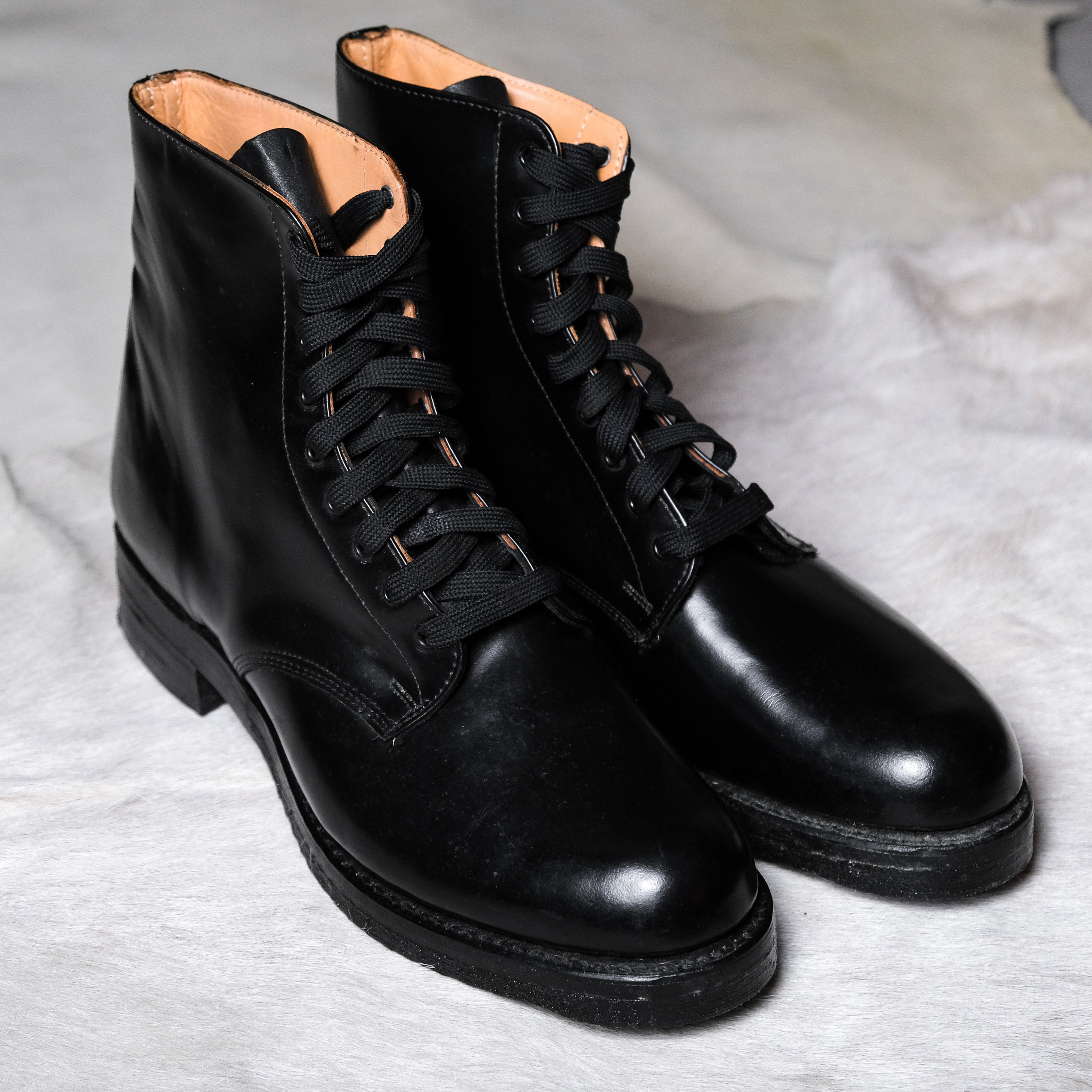 Cop boots cheap for sale
