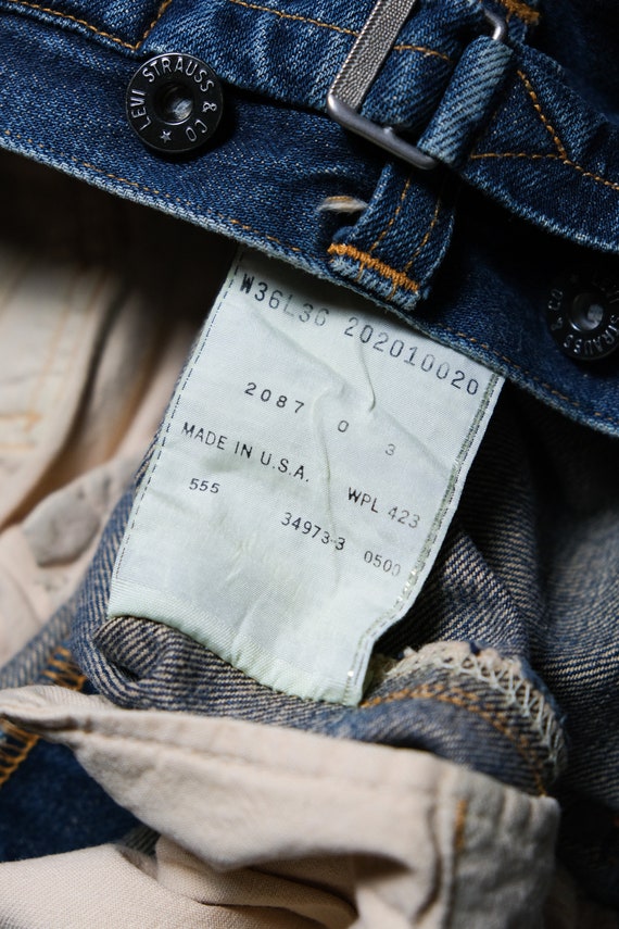 1937年復刻モデル 98年製 米国製501xxc リーバイス LEVI’S股上約28cm