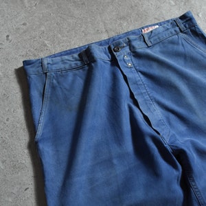 1950’s~60’s ”VALDOTEX” French Vintage Bleu Work Trousers