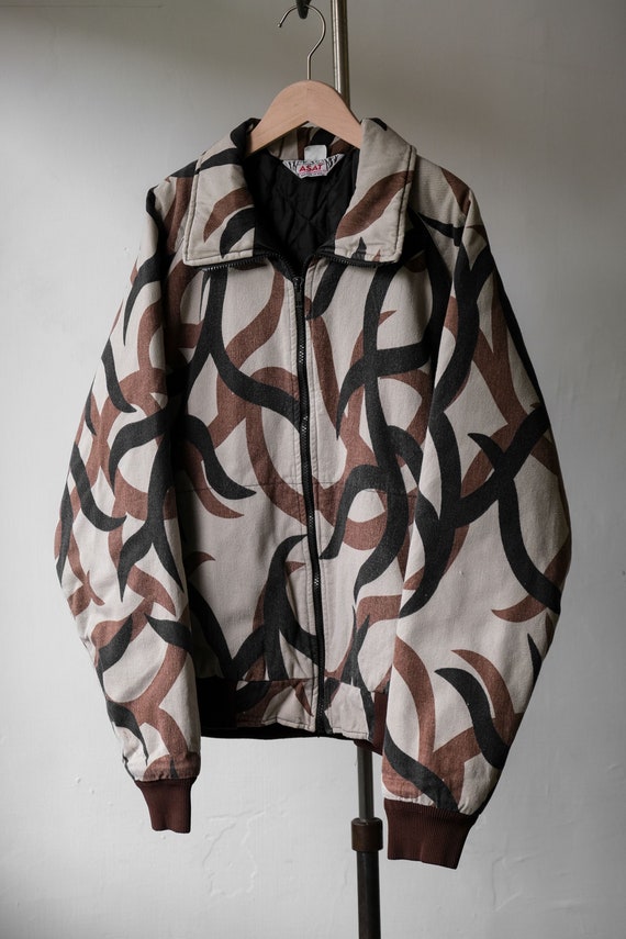 Vintage 90s ASAT Hunting Camo Bomber Jacket Etsy UK