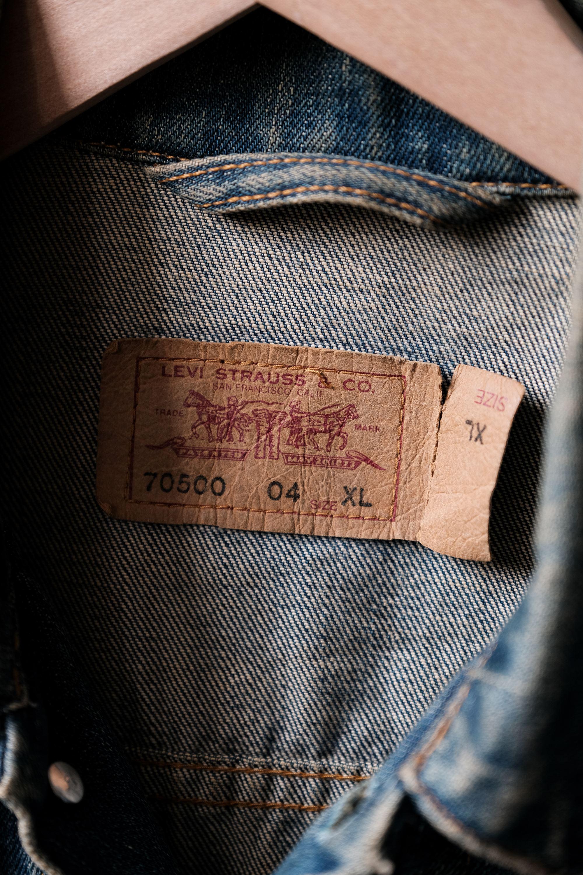 90'S Levi's 75405-0211 denim jacket, denim jacket, men's L, vintage / eaa453666