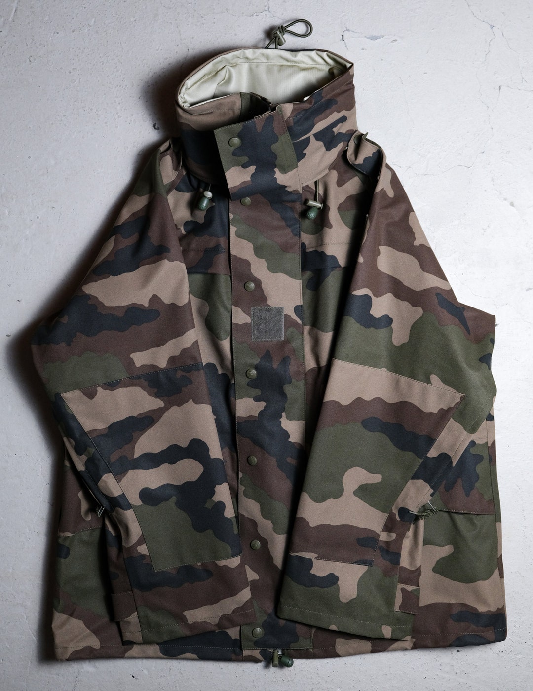 Deadstock French Army CCE CAMO Gore-tex Field Parka - Etsy
