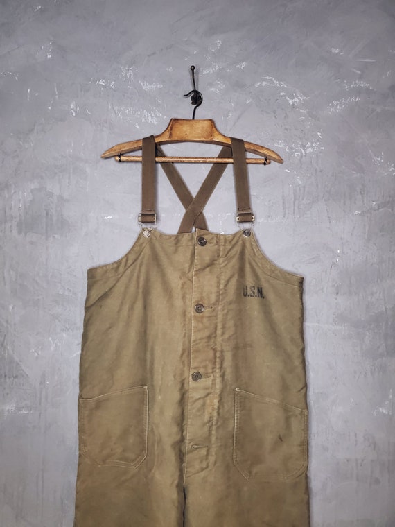 40s US Navy Deck Overall (Zipper)