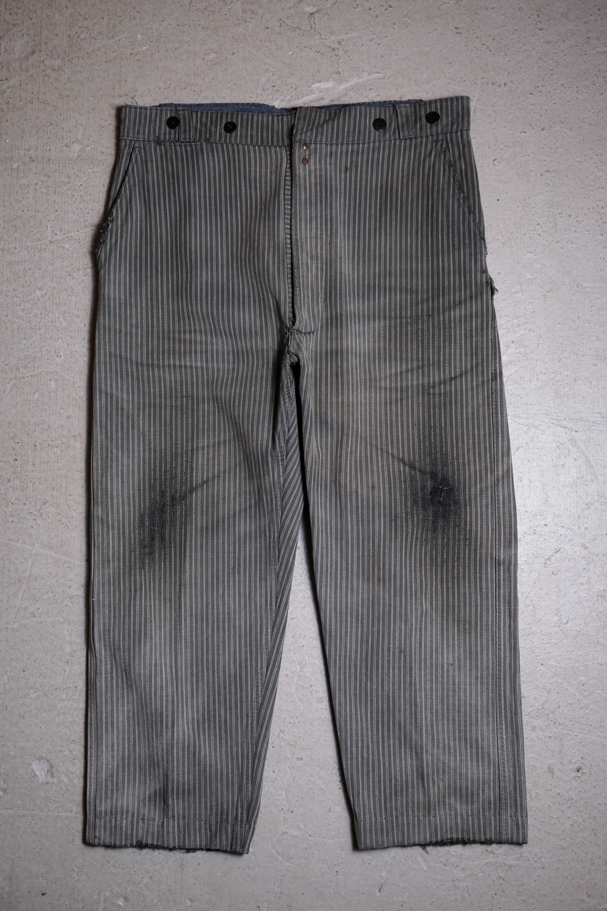French Striped Work Pants - Etsy French Striped Work Pants - Etsy