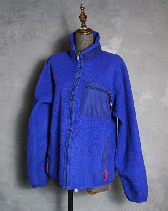 Patagonia Vintage Fleece Jacket made in U.S.A / Patagonia - Etsy