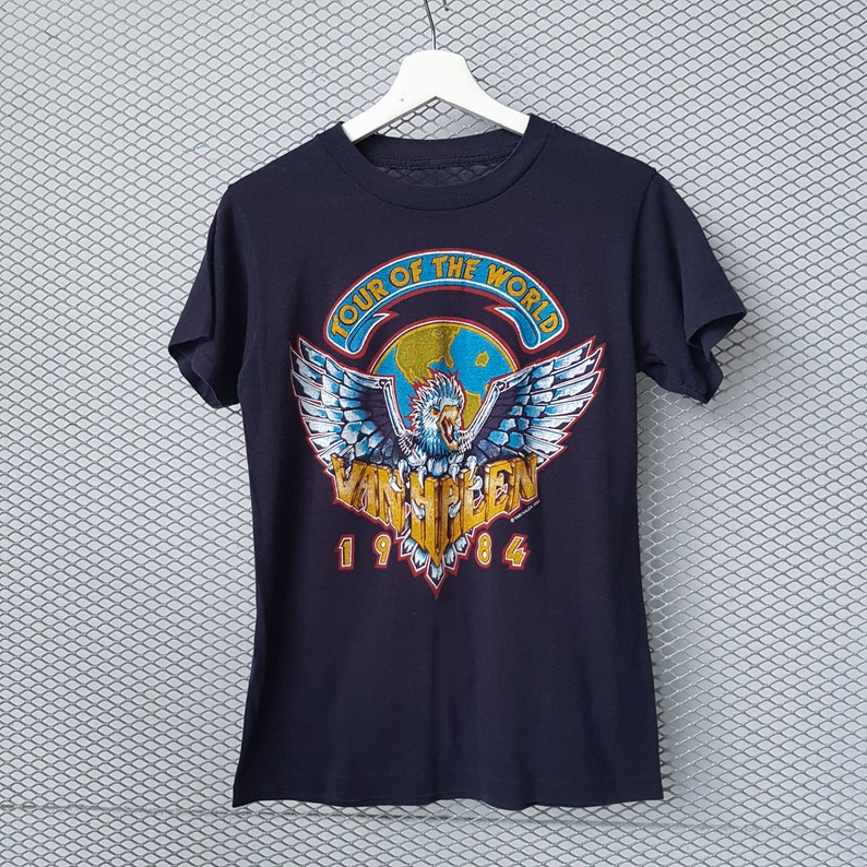 Vintage band Tee VAN HALEN in the 80s
