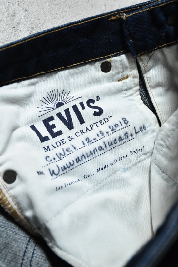 Buy LEVI'S MADE & CRAFTED Japanese Selvedge Jeans Online in India - Etsy