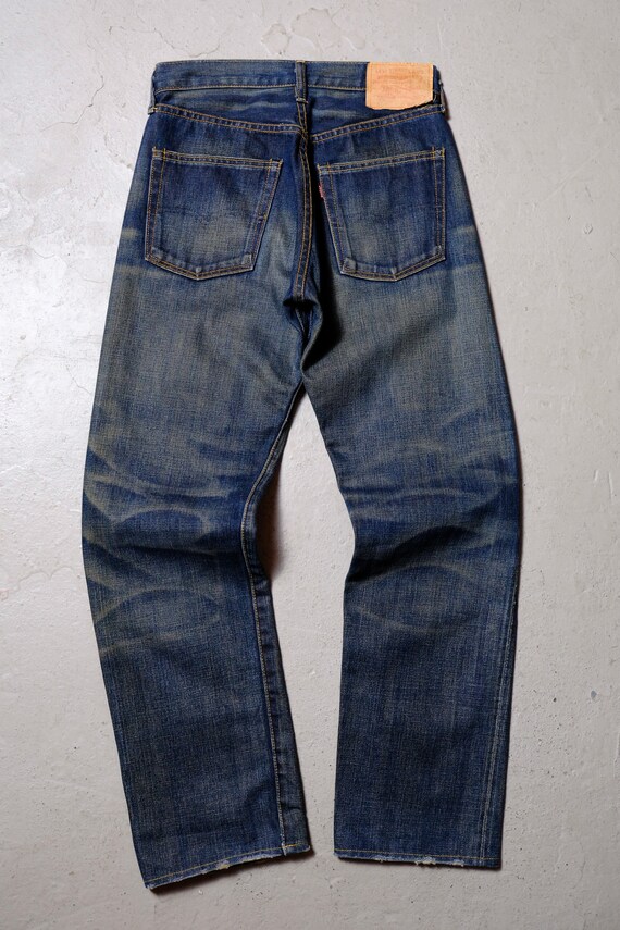 LVC Levi's Vintage Clothing 66501 Big E Denim Jeans - Etsy LVC Levi's Vintage Clothing 66501 Big E Denim Jeans - Etsy