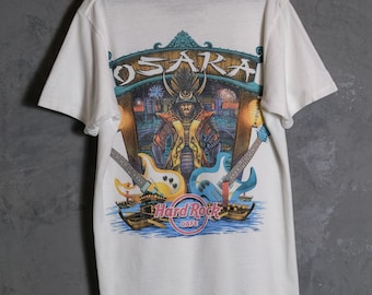 Hard Rock Cafe Osaka Tee - Etsy Hard Rock Cafe Osaka Tee - Etsy