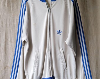 70s 80s Adidas Track Jacket Zip Shirt - Etsy 70s 80s Adidas Track Jacket Zip Shirt - Etsy